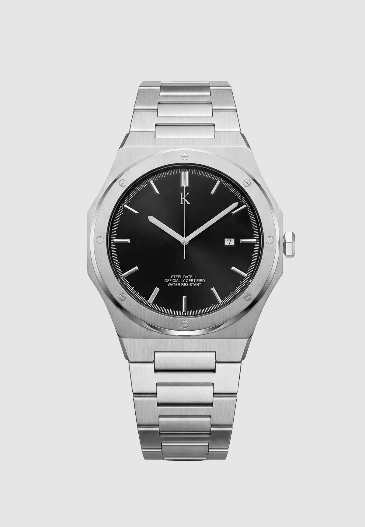 Steel-Date II Silver