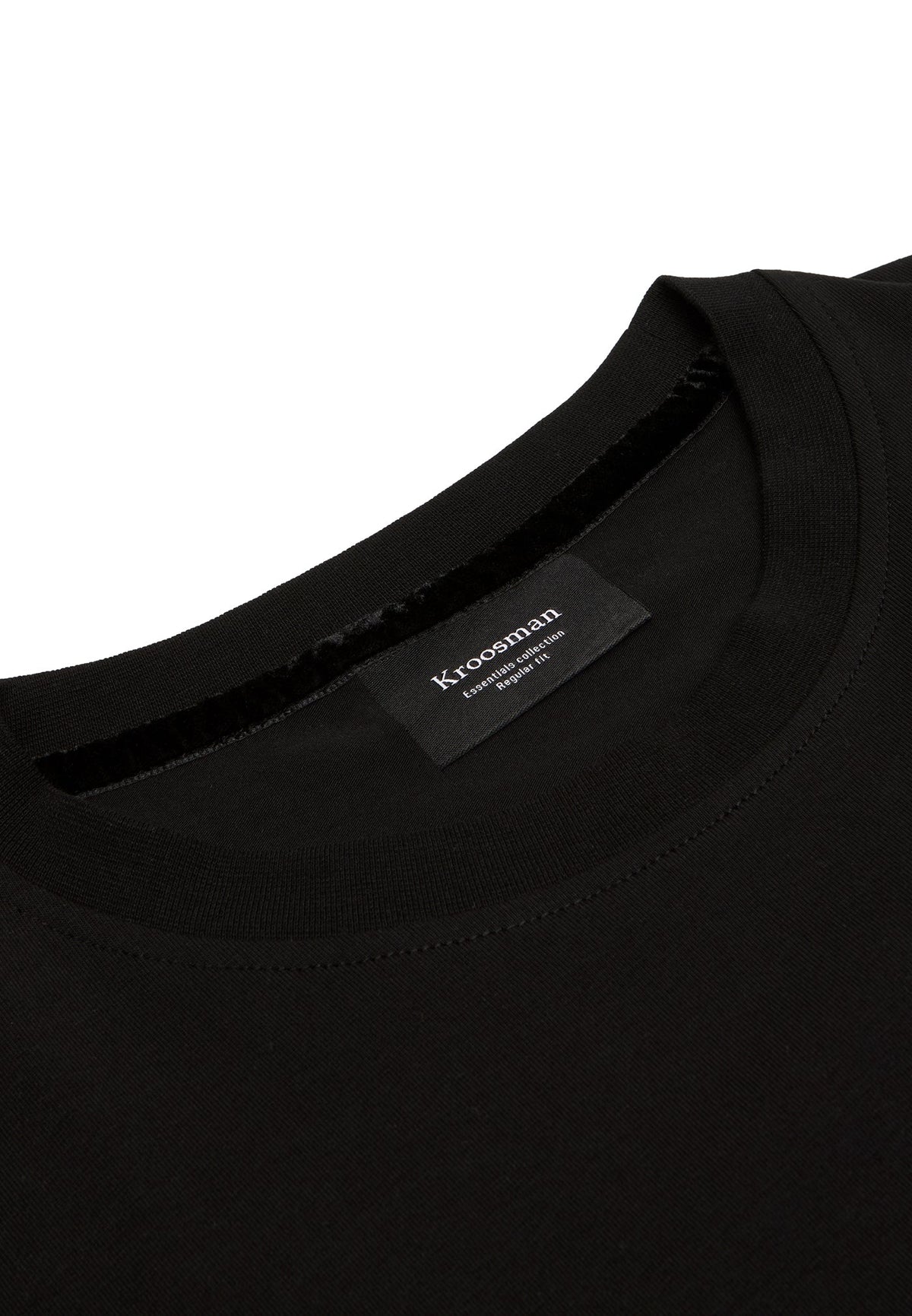 Velour Tee – Noir - Kroosman