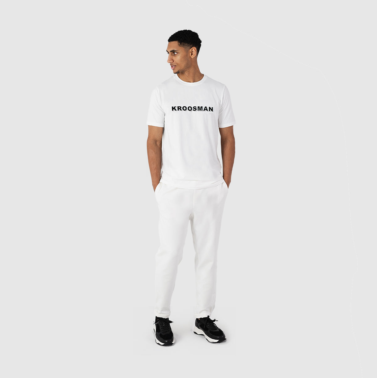 Velvet Silhouette Off-White