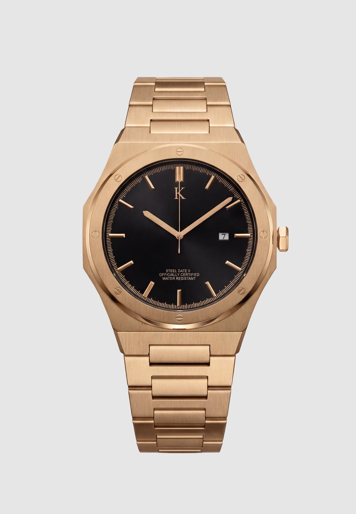 Steel-Date II Bronze Gold