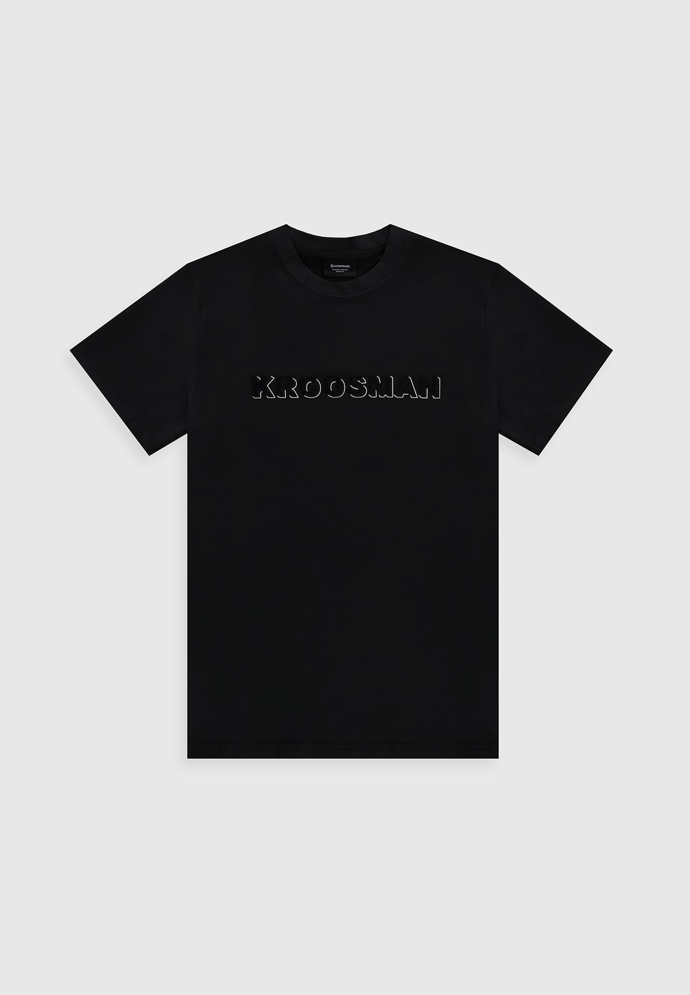 Velour Tee – Noir - Kroosman